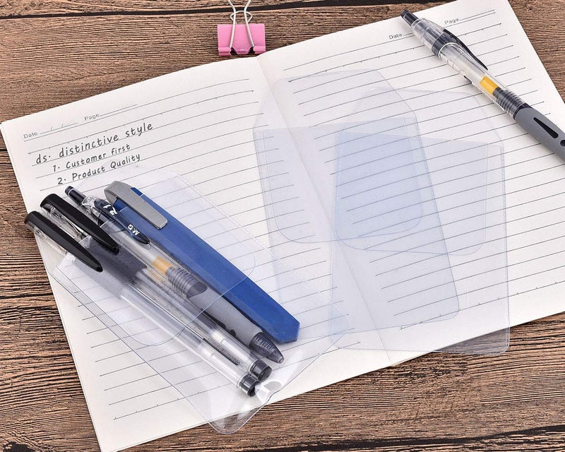 DS.DISTINCTIVE STYLE DS. DISTINCTIVE STYLE Shirt Pocket Protector 10 Pieces PVC Pocket Protectors for School Hospital Office Supplies - Image 5